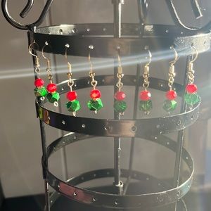 Christmas earrings